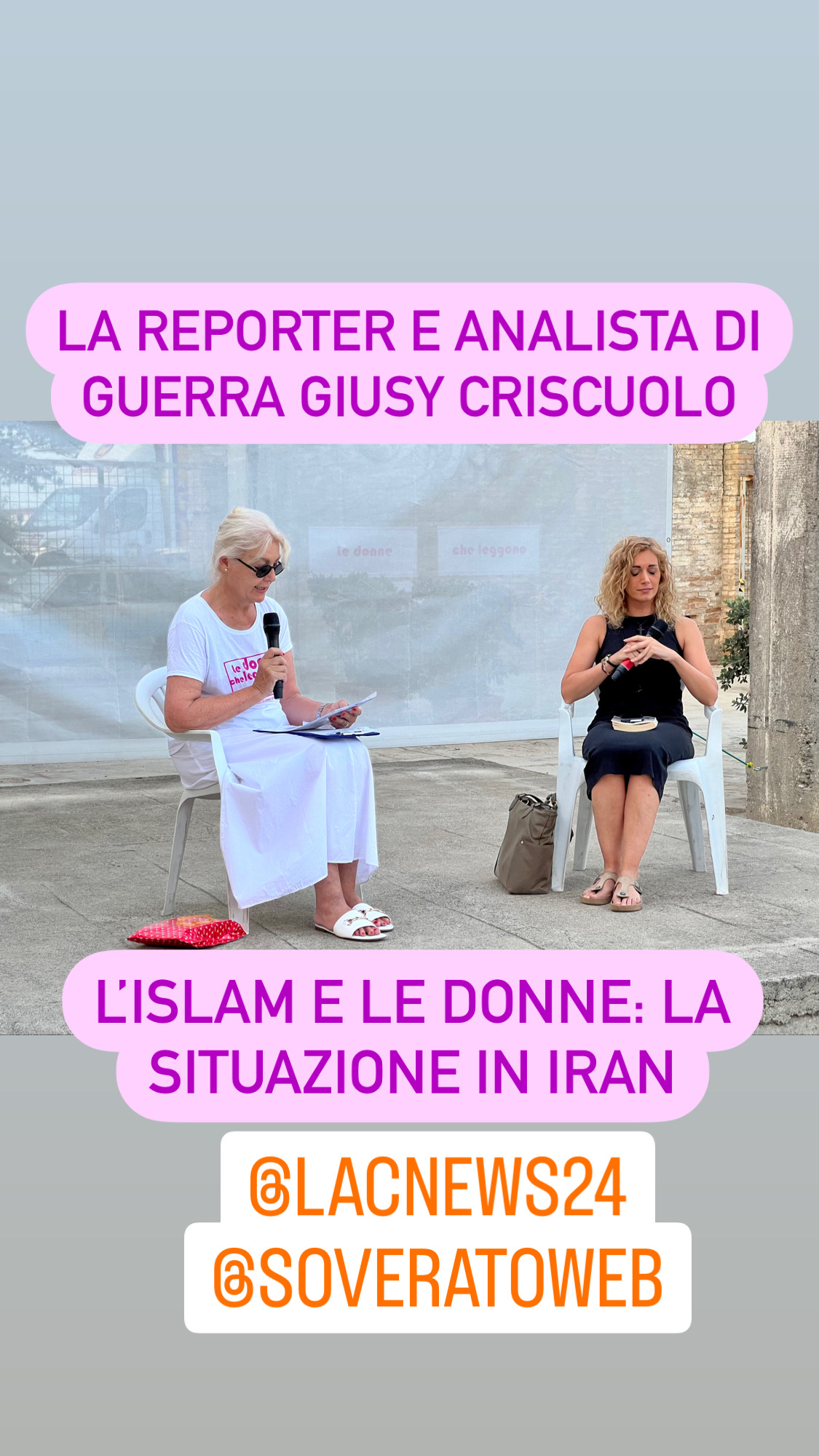 DONNA VITA LIBERTÁ 